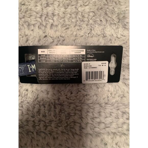 Star Wars Baby Yoda Dog Collar M - Picture 2 of 2